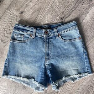 Vintage Guess Frayed‎ Denim Shorts